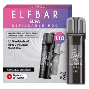 Elfbar Elfa Leer-Pod (2 Stück pro Packung)