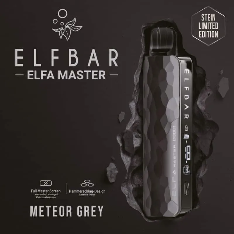 Elfbar Elfa MASTER | LIMITED EDITION | Akkuträger | METEOR GREY