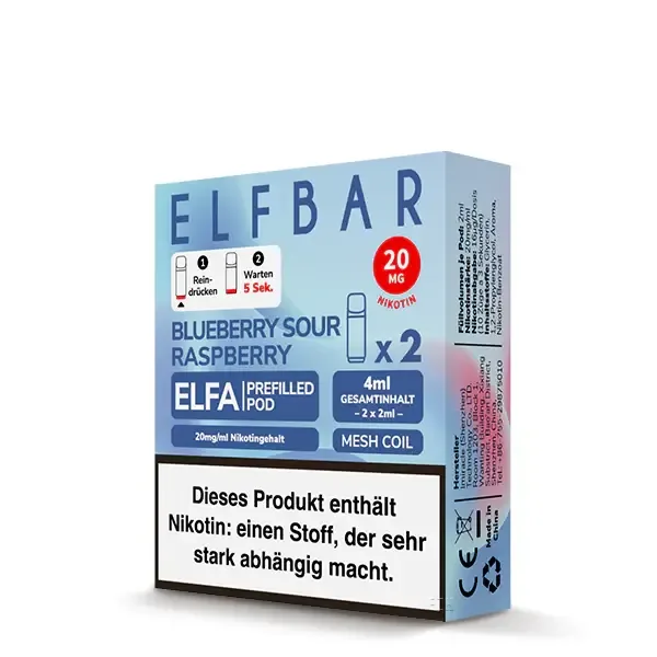ELFBAR Elfa – Prefilled Pod mit Nikotin