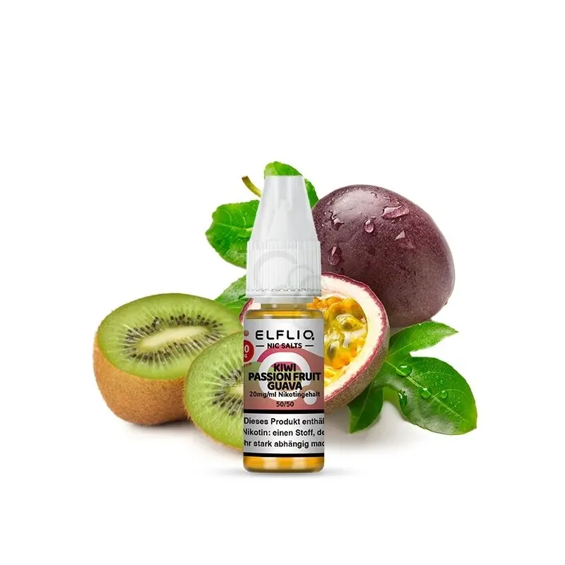 ELFBAR – ELFLIQ – Kiwi Passion Fruit Guava 10ml 10mg/ml