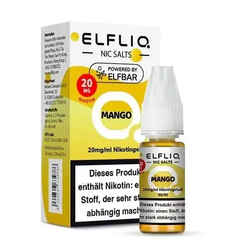 ELFBAR ELFLIQ Mango Nikotinsalz Liquid 10 ml