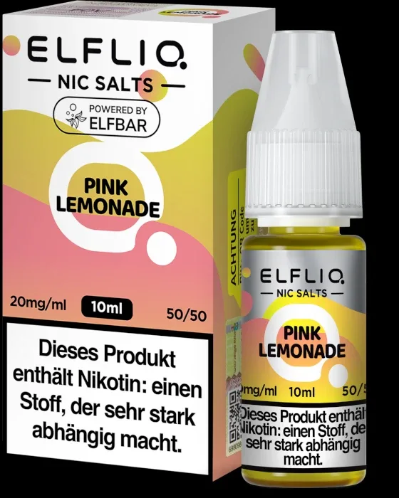 ELFBAR ELFLIQ – Pink Lemonade – Nikotinsalz Liquid