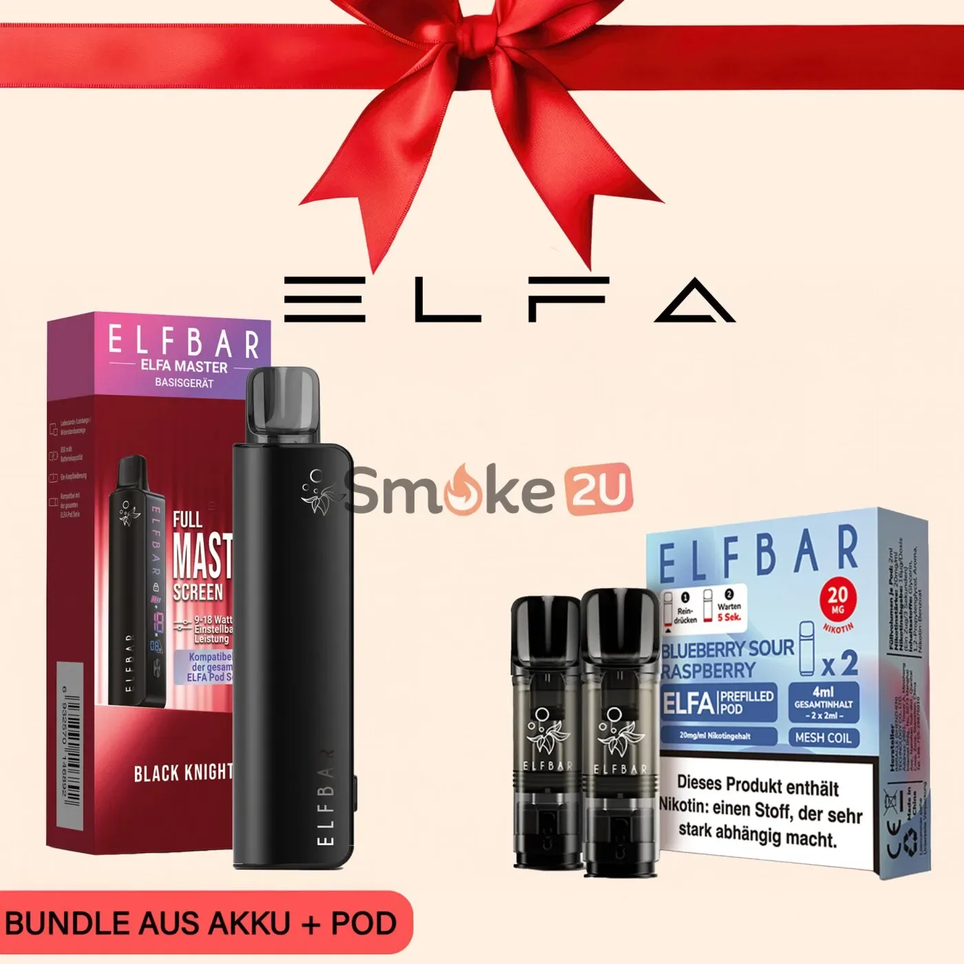 ELFBAR Master Akkuträger & Pod (Bundle)