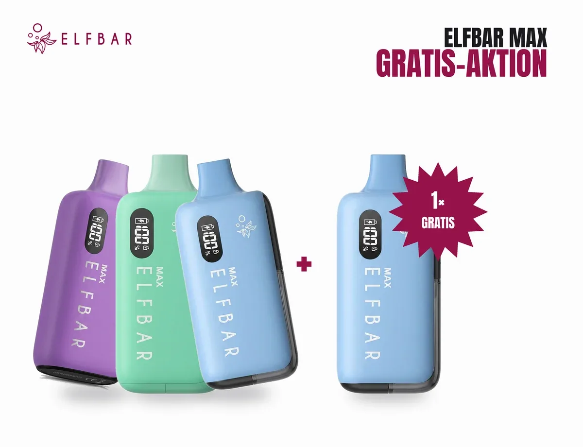 Elfbar MAX 3+1 Aktion