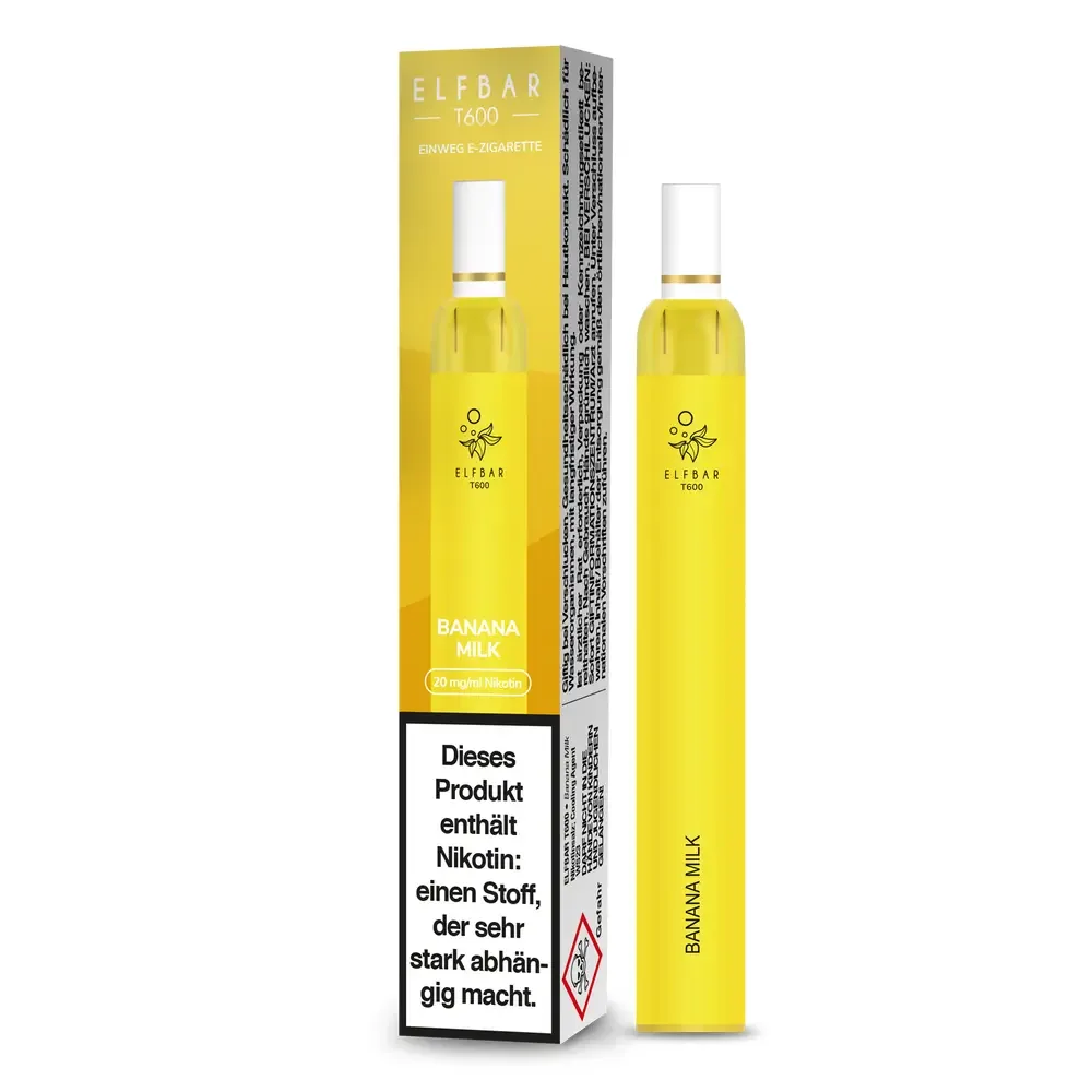 ELFBAR T600 Banana Milk 20mg Nikotin