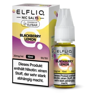 ELFLIQ - Blackberry Lemon - Nikotinsalz Liquid