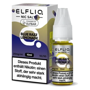 ELFLIQ - Blue Razz Lemonade - Nikotinsalz Liquid