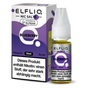ELFLIQ - Blueberry - Nikotinsalz Liquid