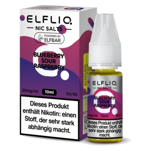 ELFLIQ - Blueberry Sour Raspberry - Nikotinsalz Liquid