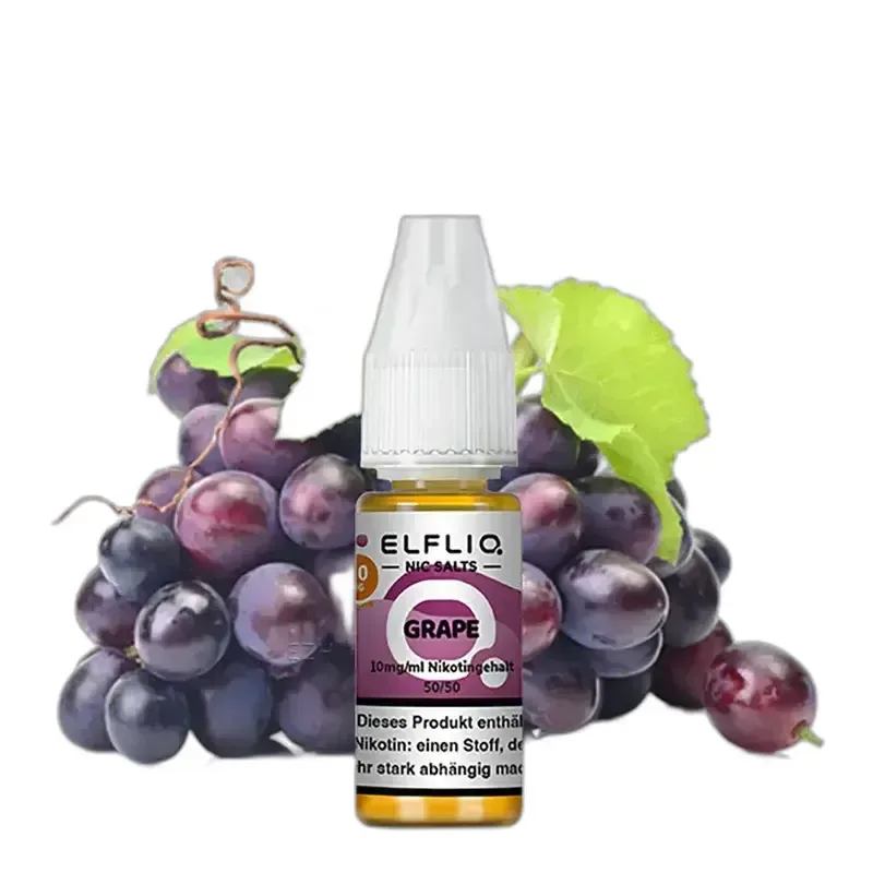 Elfliq by Elfbar Nikotinsalz Grape Liquid