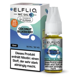 ELFLIQ - Coconut Blueberry - Nikotinsalz Liquid