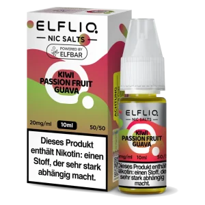 ELFLIQ - Kiwi Passion Fruit Guava - Nikotinsalz Liquid