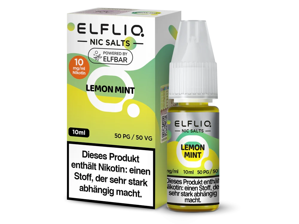 ELFLIQ - Lemon Mint - Nikotinsalz Liquid - Image 2