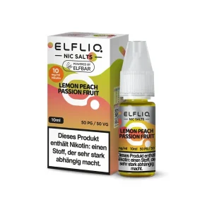 Elfliq Lemon Peach Passion Fruit