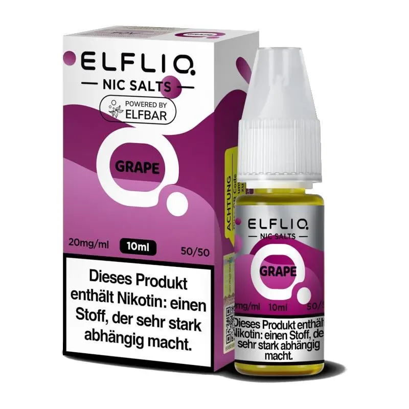 ELFLIQ – Nikotinsalz Liquid – Grape-10 mg/ml