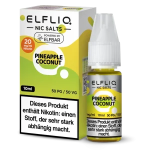 ELFLIQ - Pineapple Coconut - Nikotinsalz Liquid