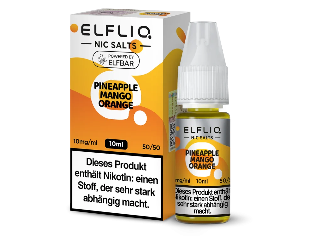 ELFLIQ - Pineapple Mango Orange - Nikotinsalz Liquid - Image 2