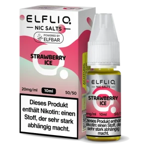 ELFLIQ - Strawberry Ice - Nikotinsalz Liquid