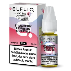 ELFLIQ - Strawberry Raspberry Cherry Ice - Nikotinsalz Liquid