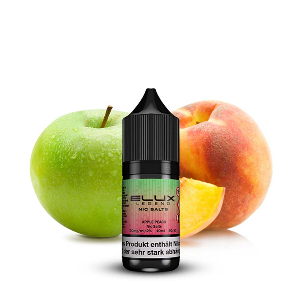 Elux Nic Salt – Apple Peach