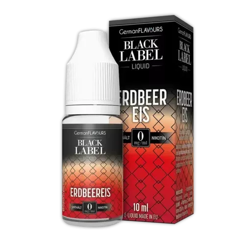 Erdbeereis – German Flavours (Black Label)