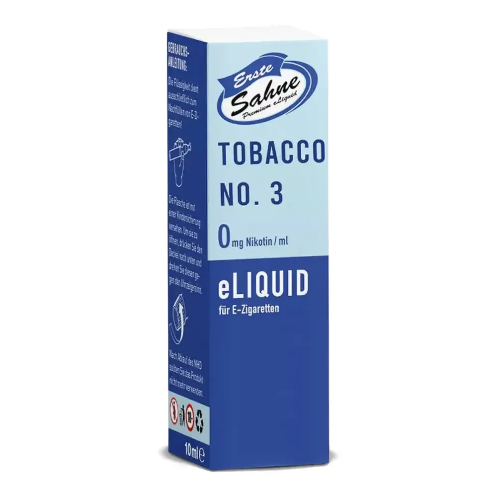 Erste Sahne – Tobacco No.3 – Liquid