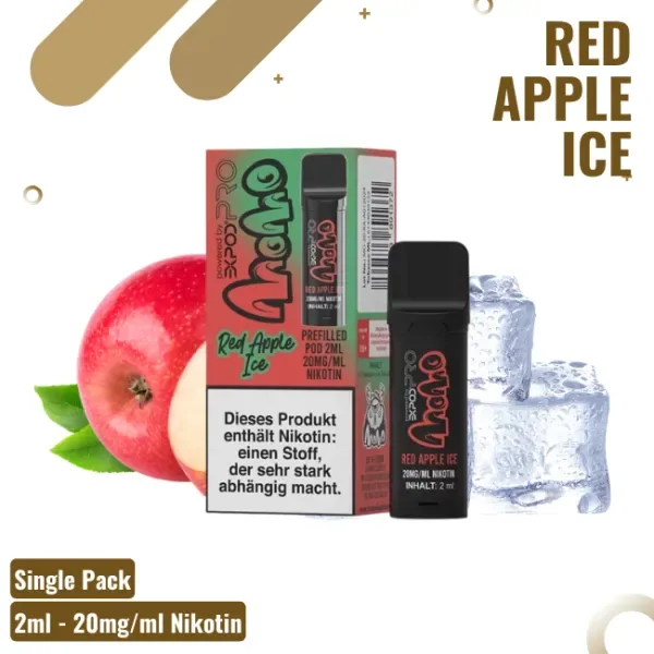 ExPod Pro Momo Edition – Red Apple Ice