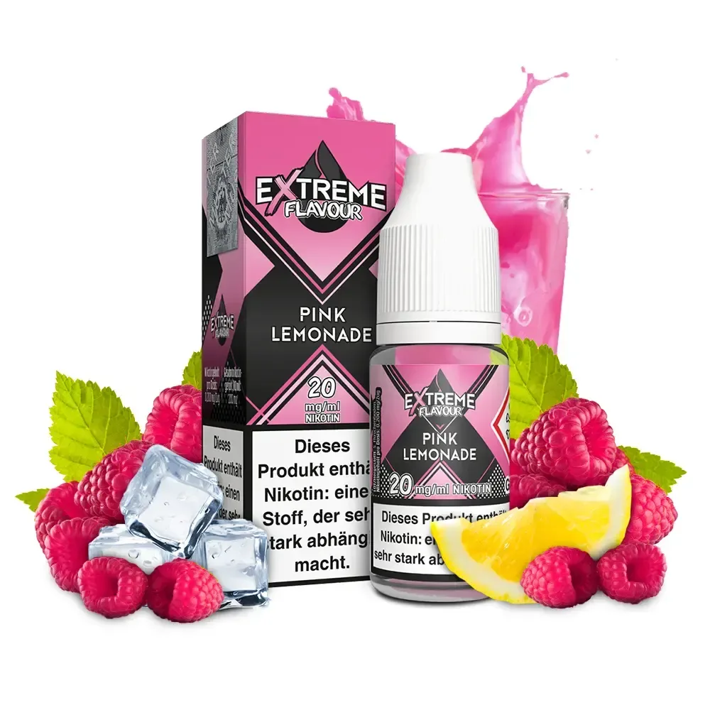 Extreme Flavour – Pink Lemonade – Overdosed Liquid 20mg 10ml HYBRID NICSALT