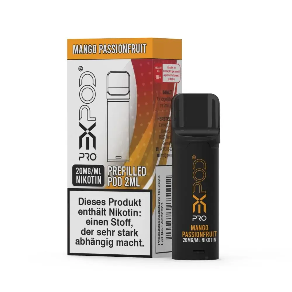Exvape Expod Pro Pod – Mango Passionsfrucht