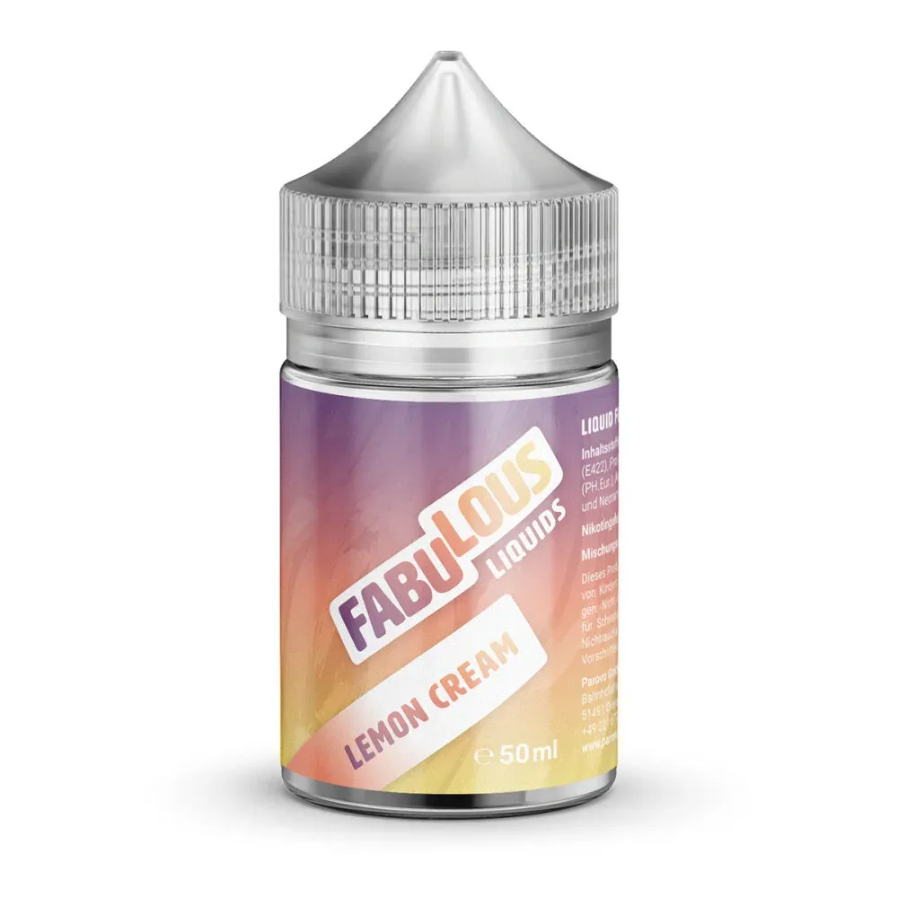 Fabulous – Lemon Cream (Shortfill, 75 ml, 60% VG / 40% PG)