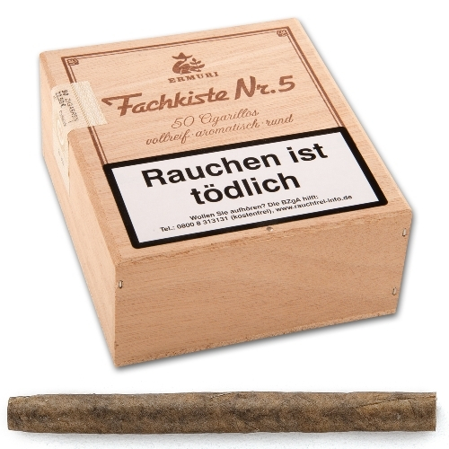 Fachkiste No 5 Zigarillos Brasil 50er