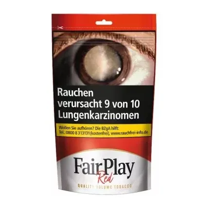 Fair Play Tabak Red 125g Beutel Volumentabak