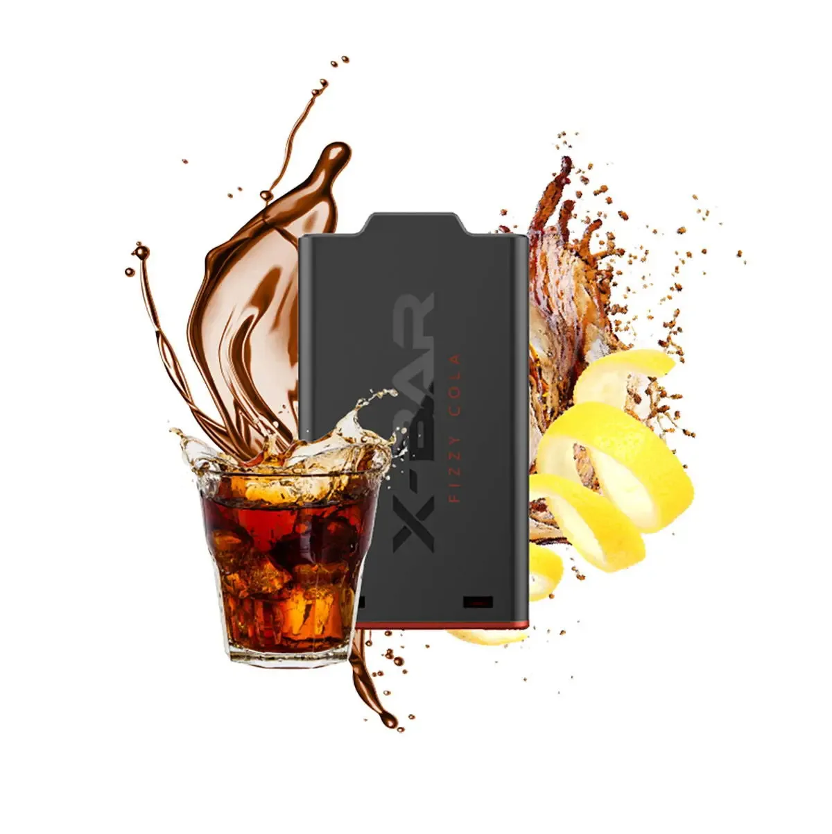 Fizzy Cola Prefilled Pod X-Shisha by X-BAR