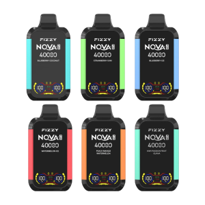 FIZZY Nova Plus 40K Züge Einweg E Zigarette Dual Mesh Wiederaufladbar