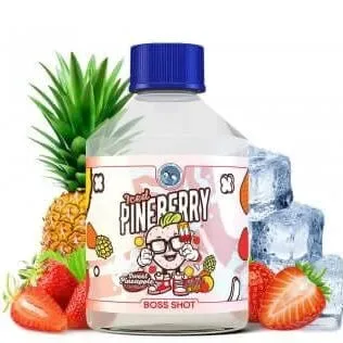 FlavorBoss – Iced Pineberry Boss Shot – 50 ml Aroma in einer 250 ml Flasche