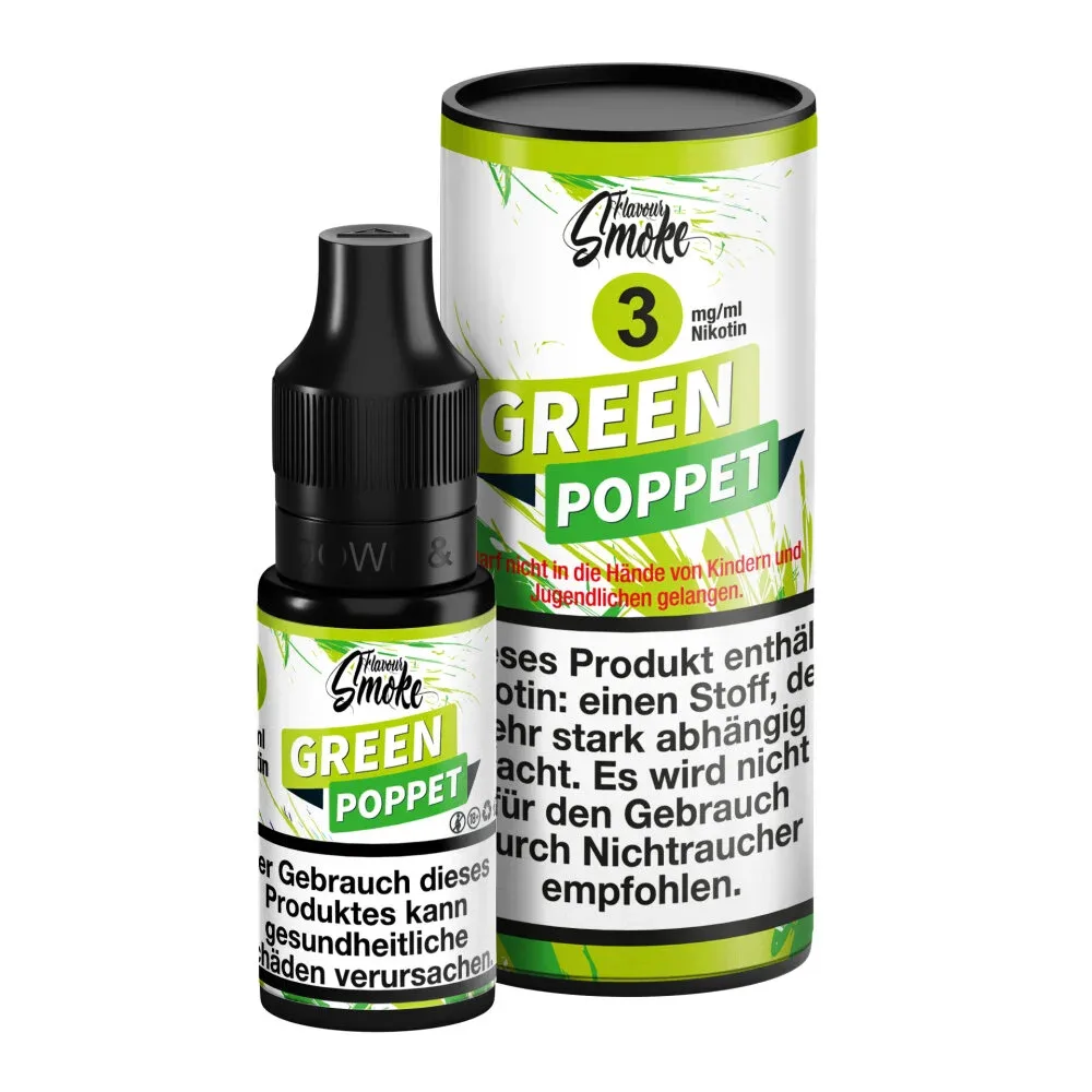 Flavour-Smoke – Green Poppet, 10 ml, 50% VG / 50% PG