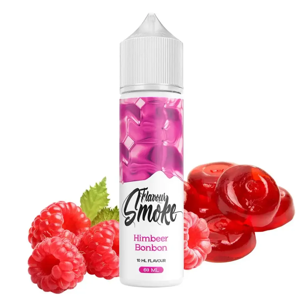 Flavour-Smoke – Himbeerbonbon (Longfill, 60 ml, Fruchtig)