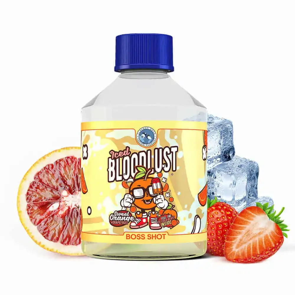 FlavourBoss – Iced Bloodlust Boss Shot – 50 ml Aroma in einer 250 ml Flasche