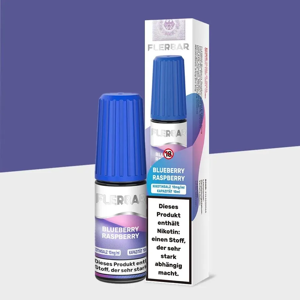 Flerbar – Blueberry Raspberry 10mg/ml – E-Liquid