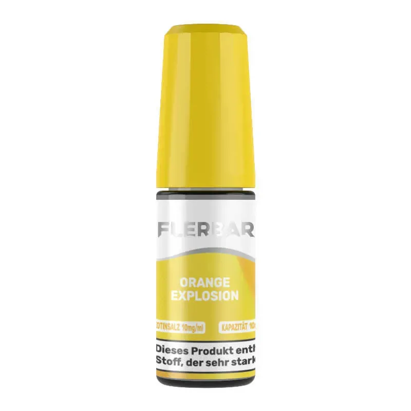 Flerbar Liquid – Nikotinsalz Liquid 10 mg/ml – Orange Explosion