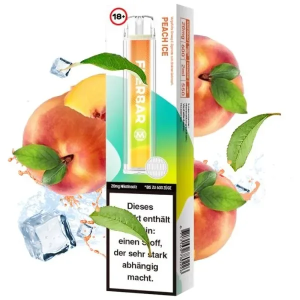 Flerbar M – Einweg E-Zigarette Nikotinfrei Peach Ice