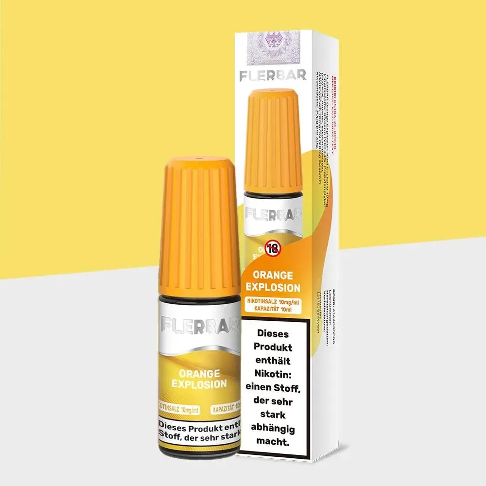Flerbar – Orange Explosion 10mg/ml – E-Liquid