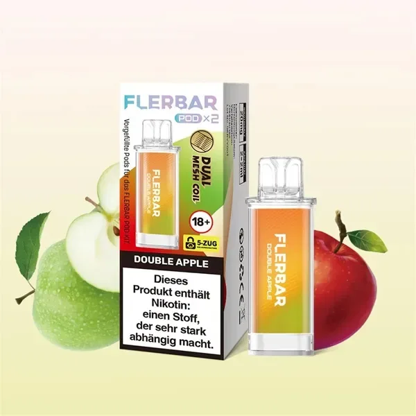 Flerbar Pod 2er Pack Double Apple