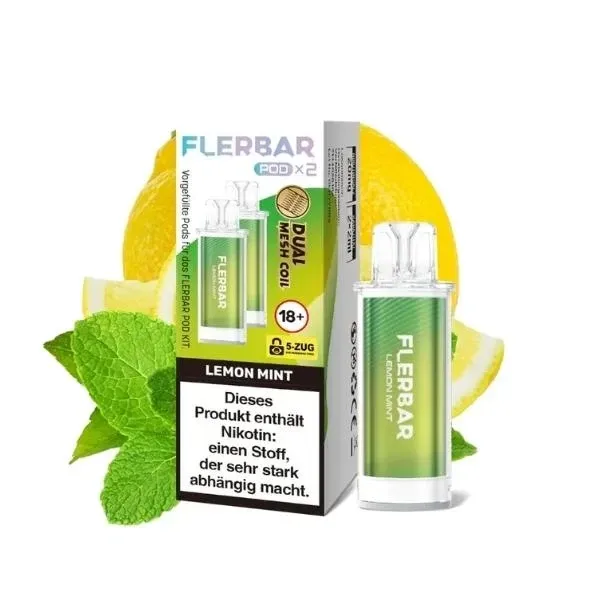 Flerbar POD (2stk) – Lemon Mint