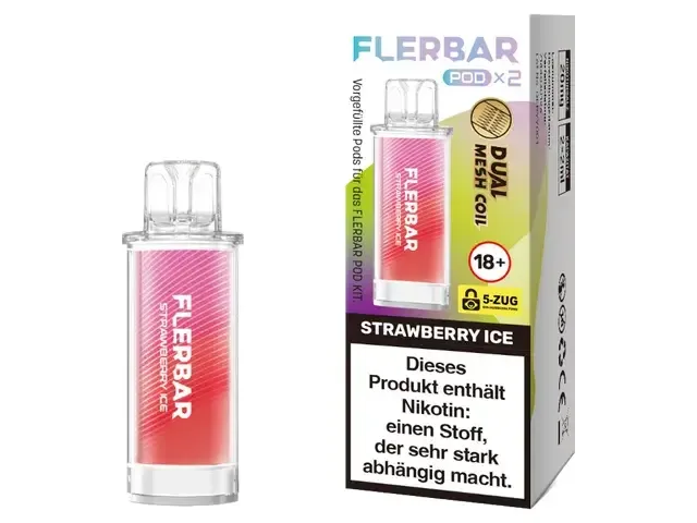 Flerbar POD – Strawberry Ice – 2Pcs