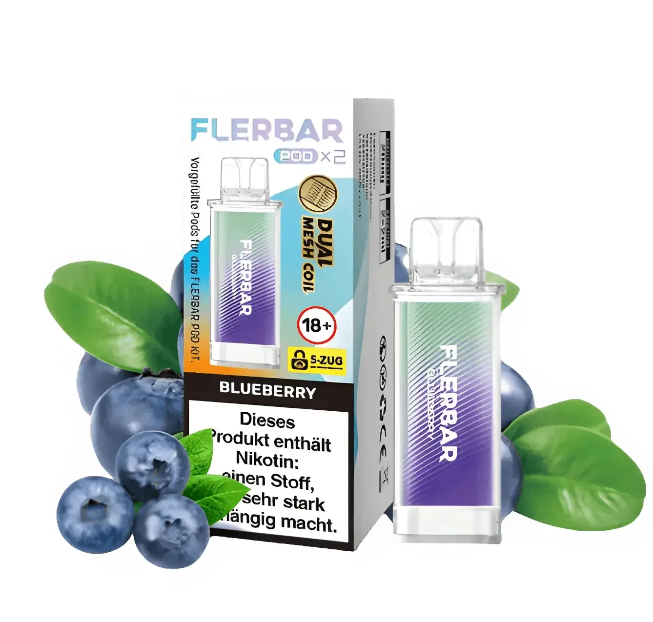 FLERBAR Pods – Blueberry – 20mg
