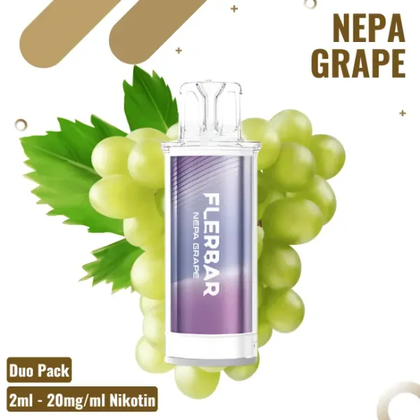 Flerbar Pods – Duopack – Nepa Grape