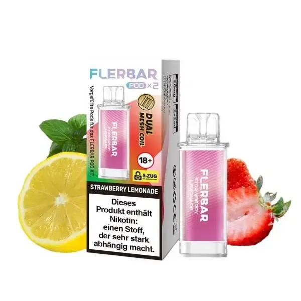 Flerbar Pods – Strawberry Lemonade