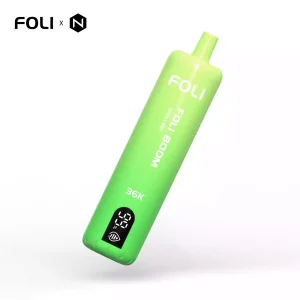 FOLI 36K Screen Rechargeable Disposable 36K Züge Einweg E Zigarette Digital Display Wiederaufladbar
