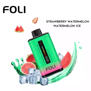 FOLI 60K Dual Tastes Screen 60K Züge Einweg E Zigarette Digital Display Wiederaufladbar